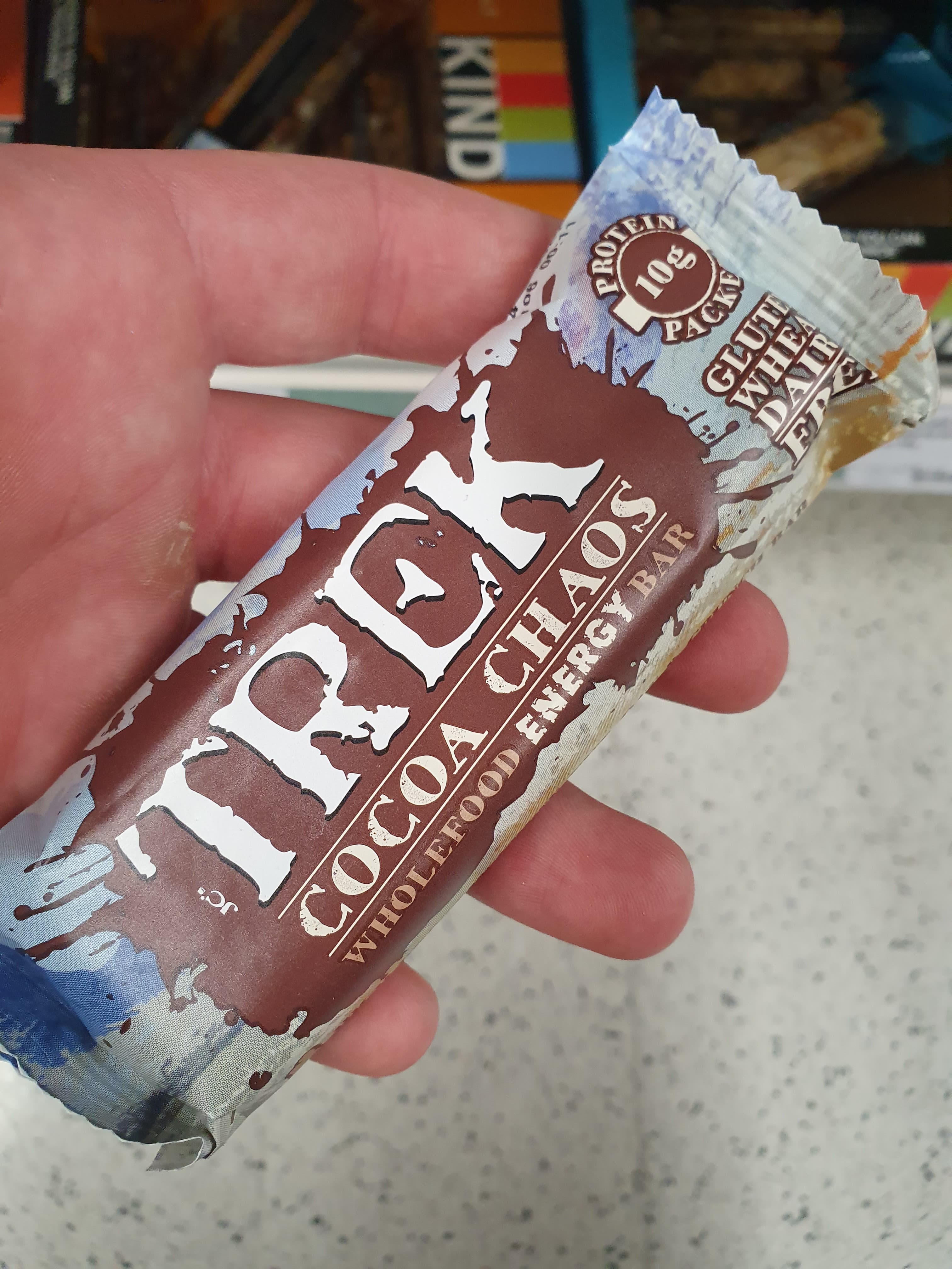trek protein bars cocoa chaos