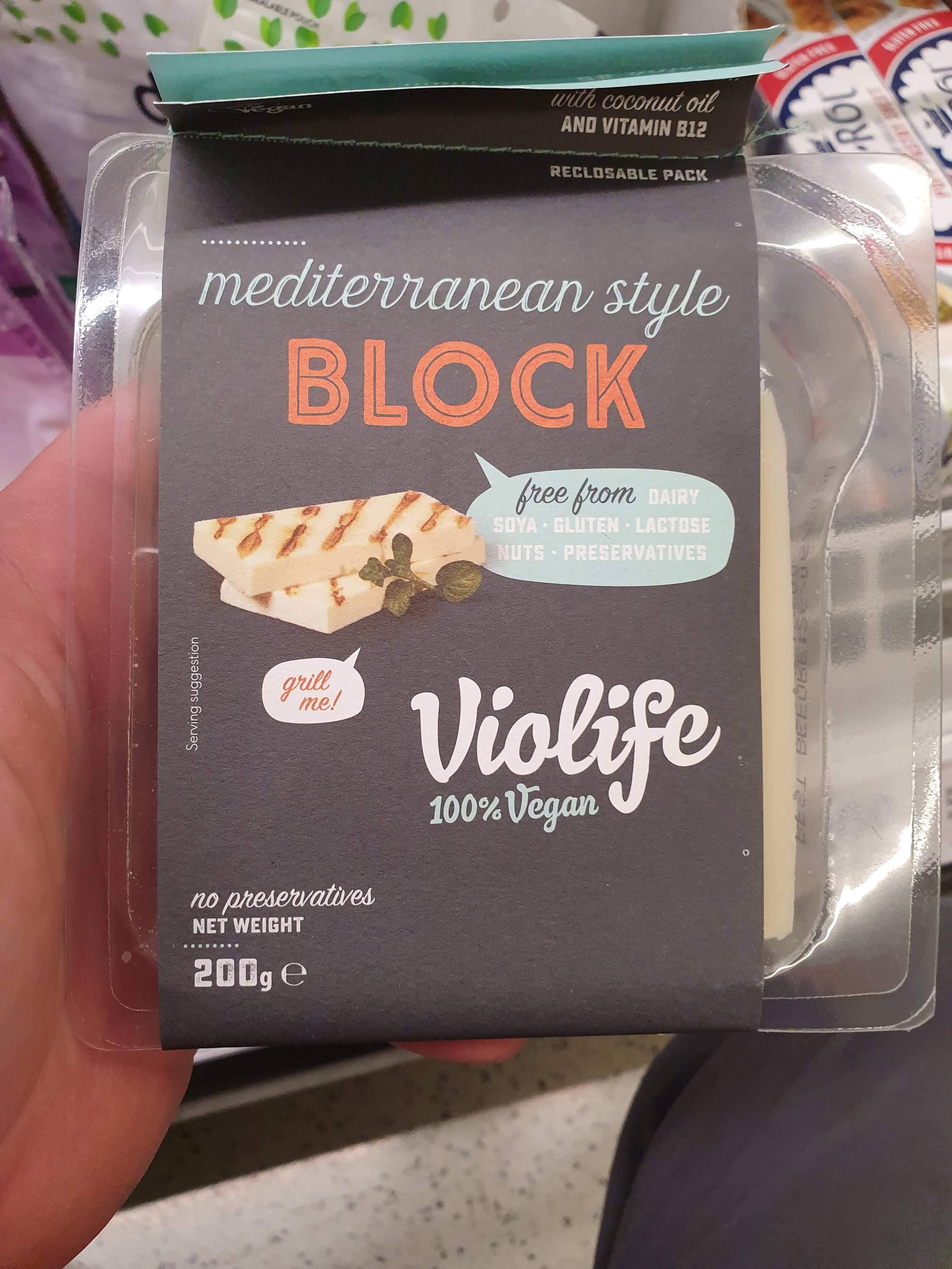 Violife Mediterranean Style Block Non Dairy Cheese Alternative 200g Vegan Food Uk,Yellow Italian Beans