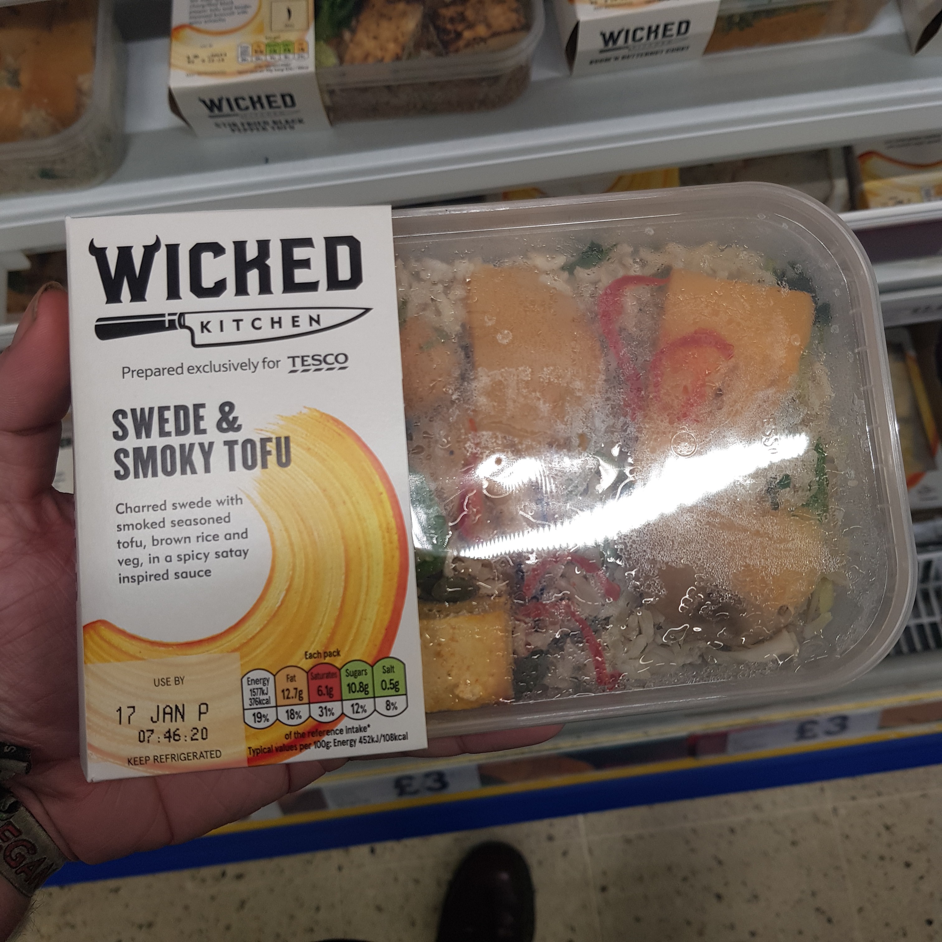 Wicked Kitchen Swede Smoky Tofu 400g Vegan Food Uk