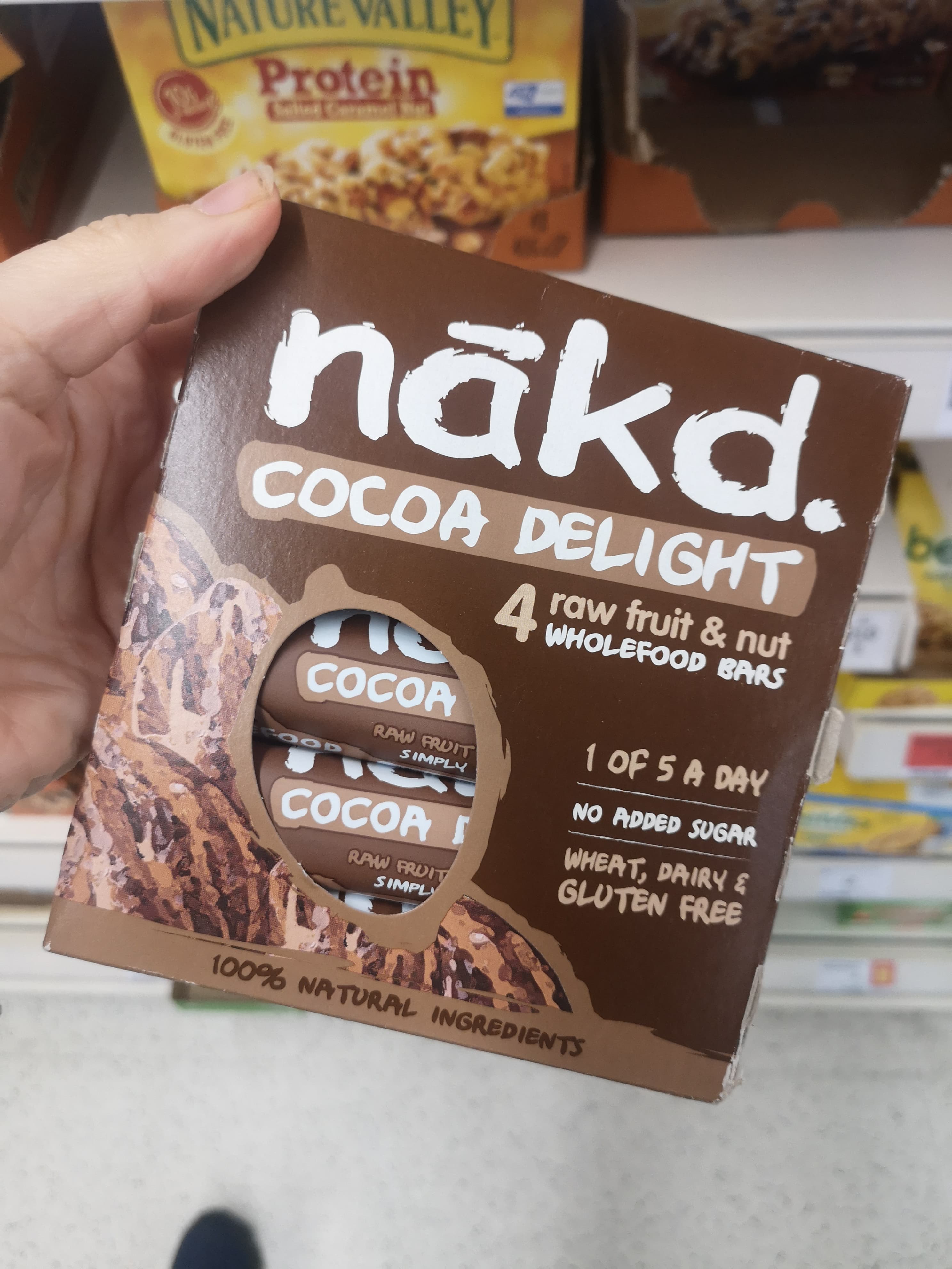 NAKD CEREAL BARS COCOA DELIGHT (4 X 35G)