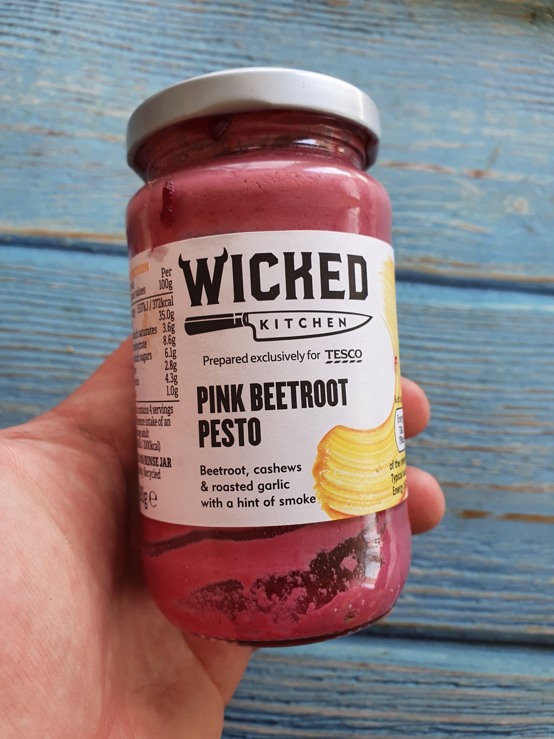 Wicked Kitchen Pink Beetroot Pesto 190g – Vegan Food UK