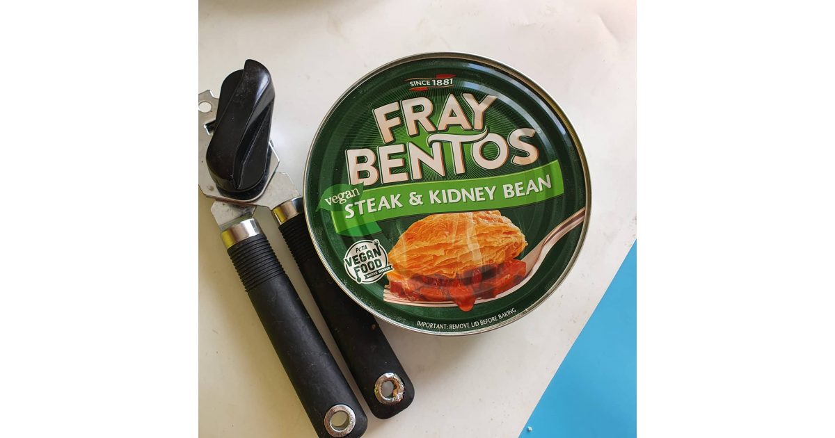 Fray Bentos Pies Go Vegan for PETA Awards 2019 - Eater London