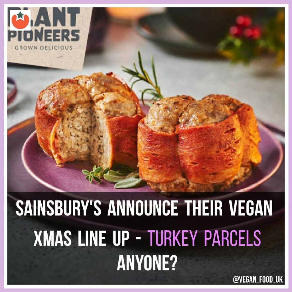 Sainsbury’s Announce Their Vegan Christmas Food Menu for 2020 Vegan