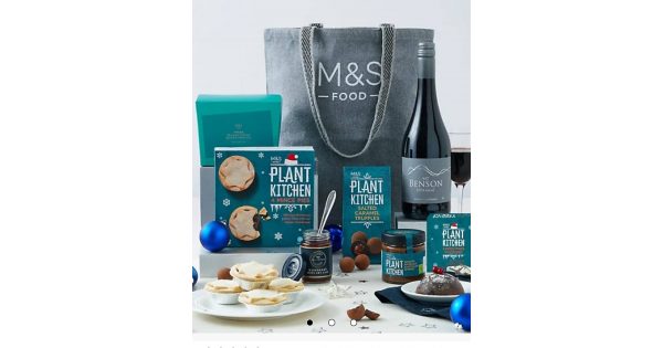 M&S Launch Vegan Festive Hamper Vegan Food UK