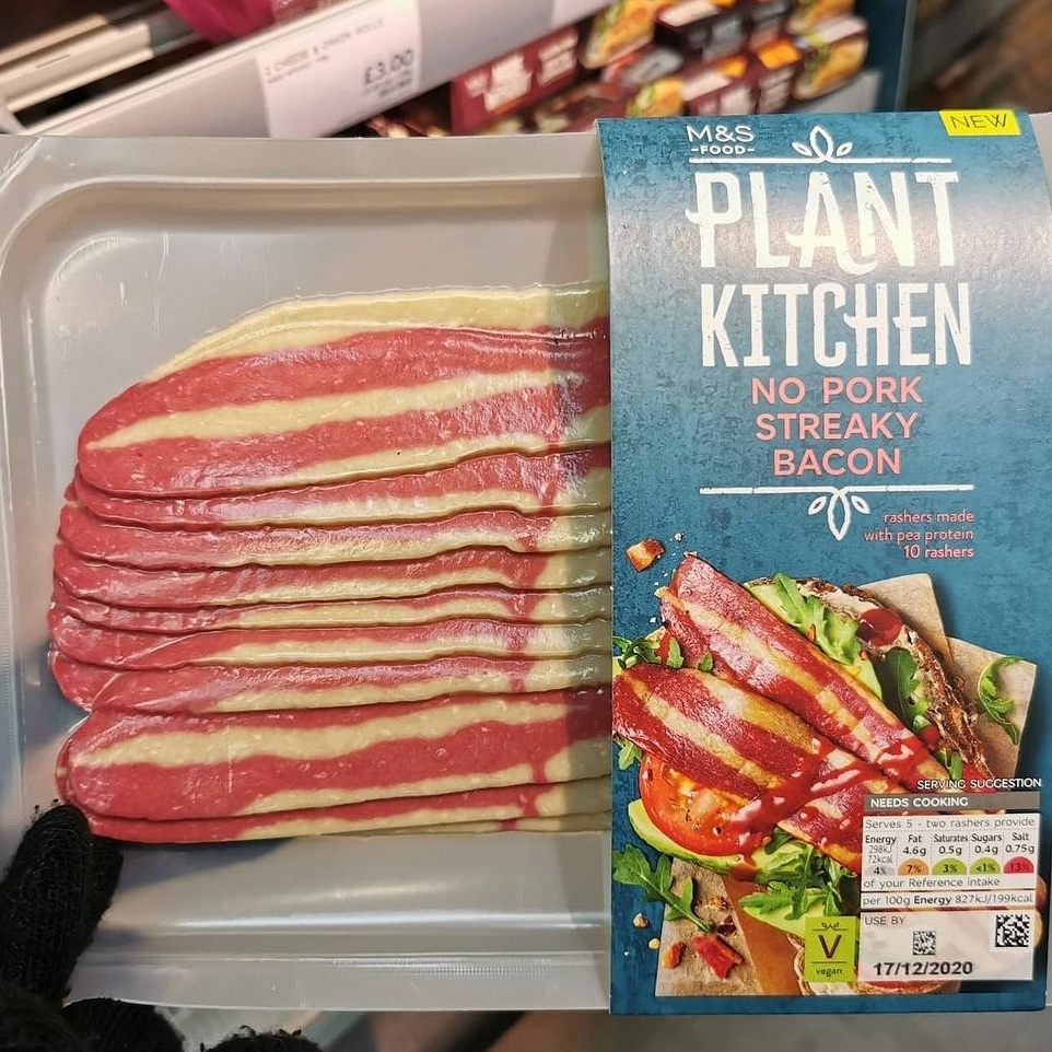 vegan lardons, pork without pork