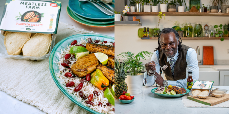 Levi Roots and Meatless Farm