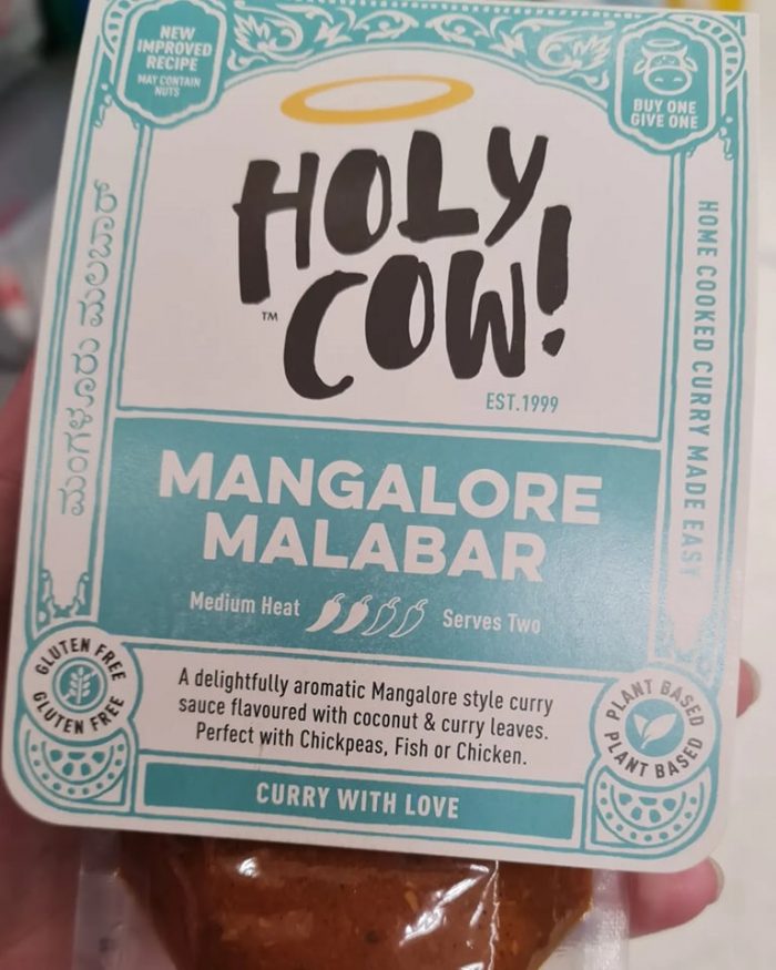 Holy Cow! Mangalore Malabar Curry Sauce 250g – Vegan Food UK