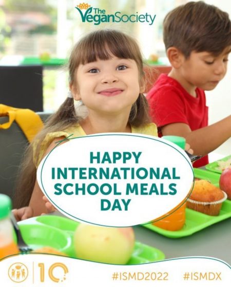 an advert for International School Meals Day